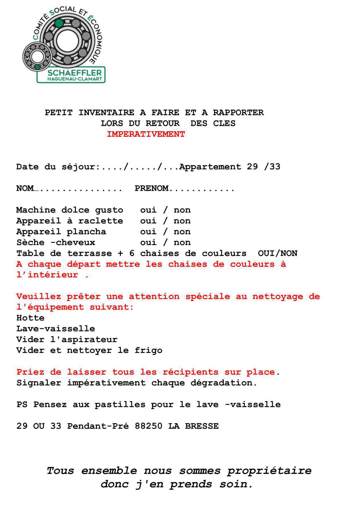 LOCATIONS APPARTEMENTS