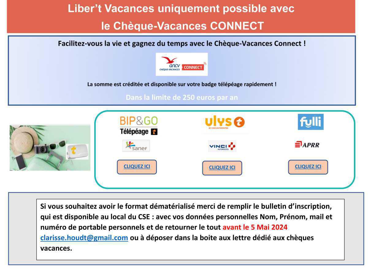 LES CHÉQUES-VACANCES 2025