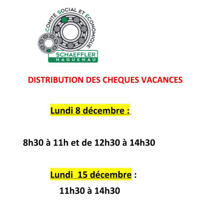 LES CHÉQUES-VACANCES 2025
