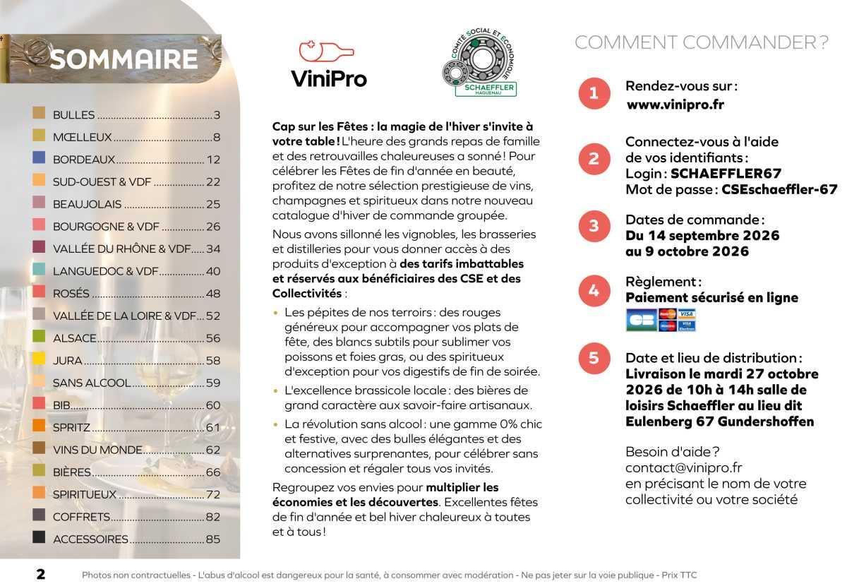VINIPRO - Automne - Hiver 2026