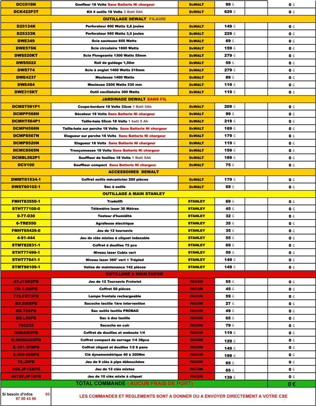 STANLEY et BLACK & DECKER - Offres NOËL 2025 