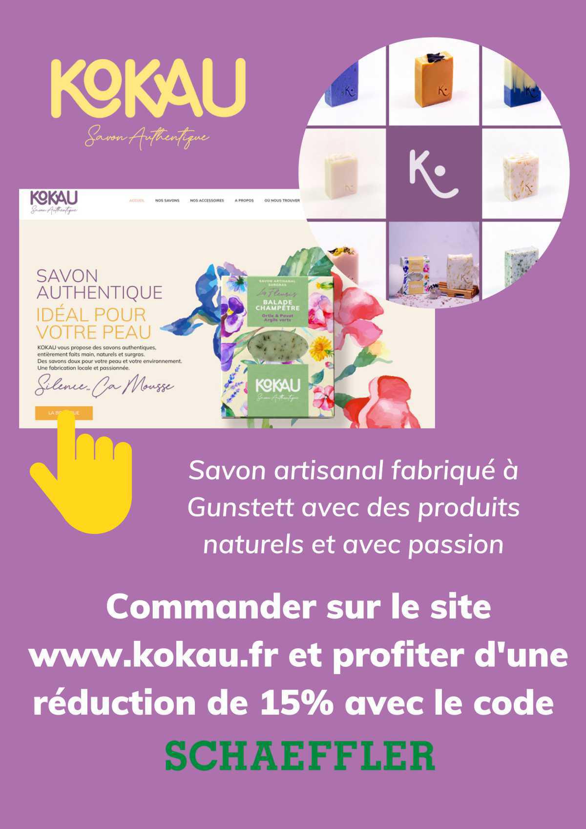 KOKAU - Savon authentique