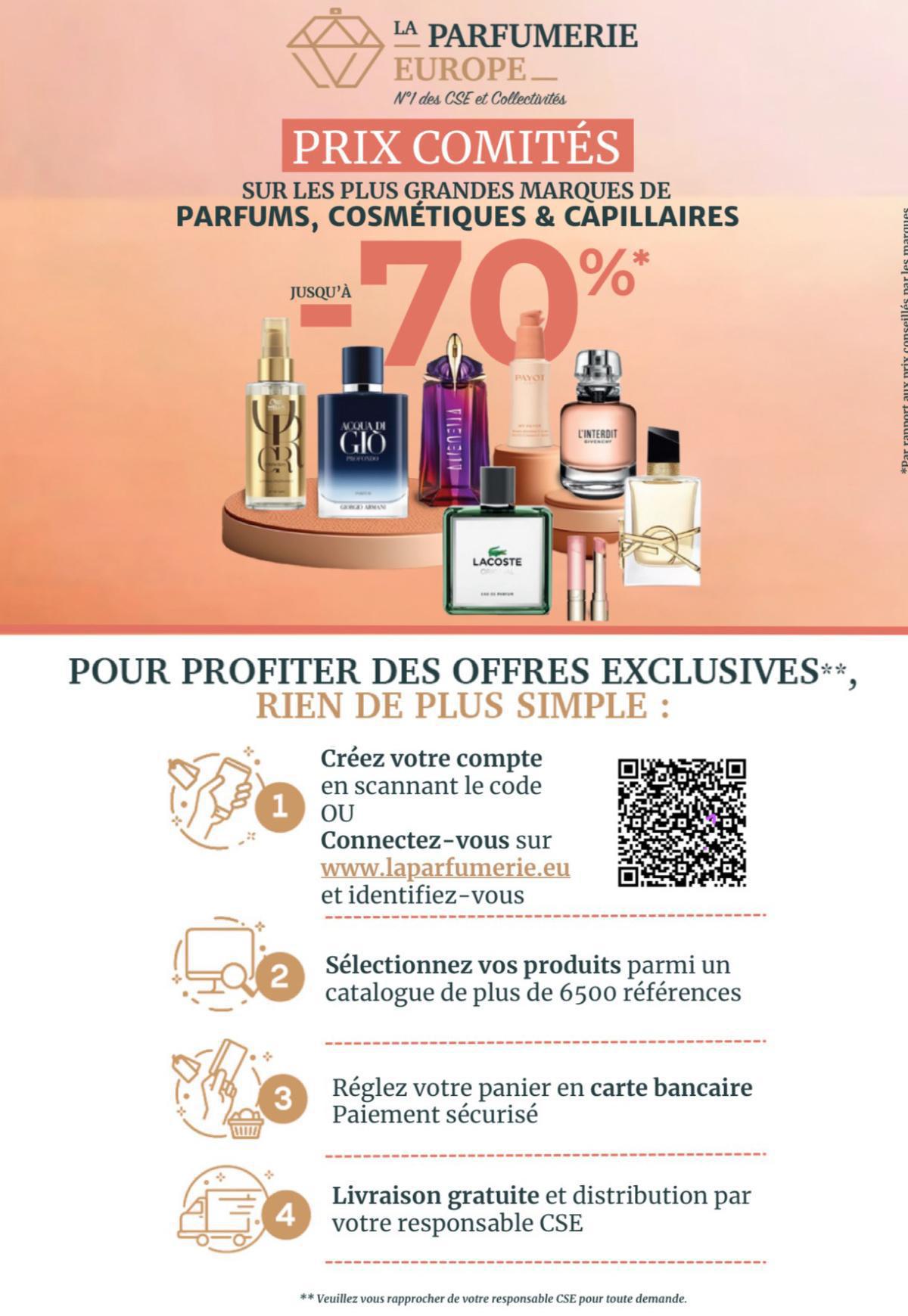 LA PARFUMERIE EUROPE - Spécial fêtes