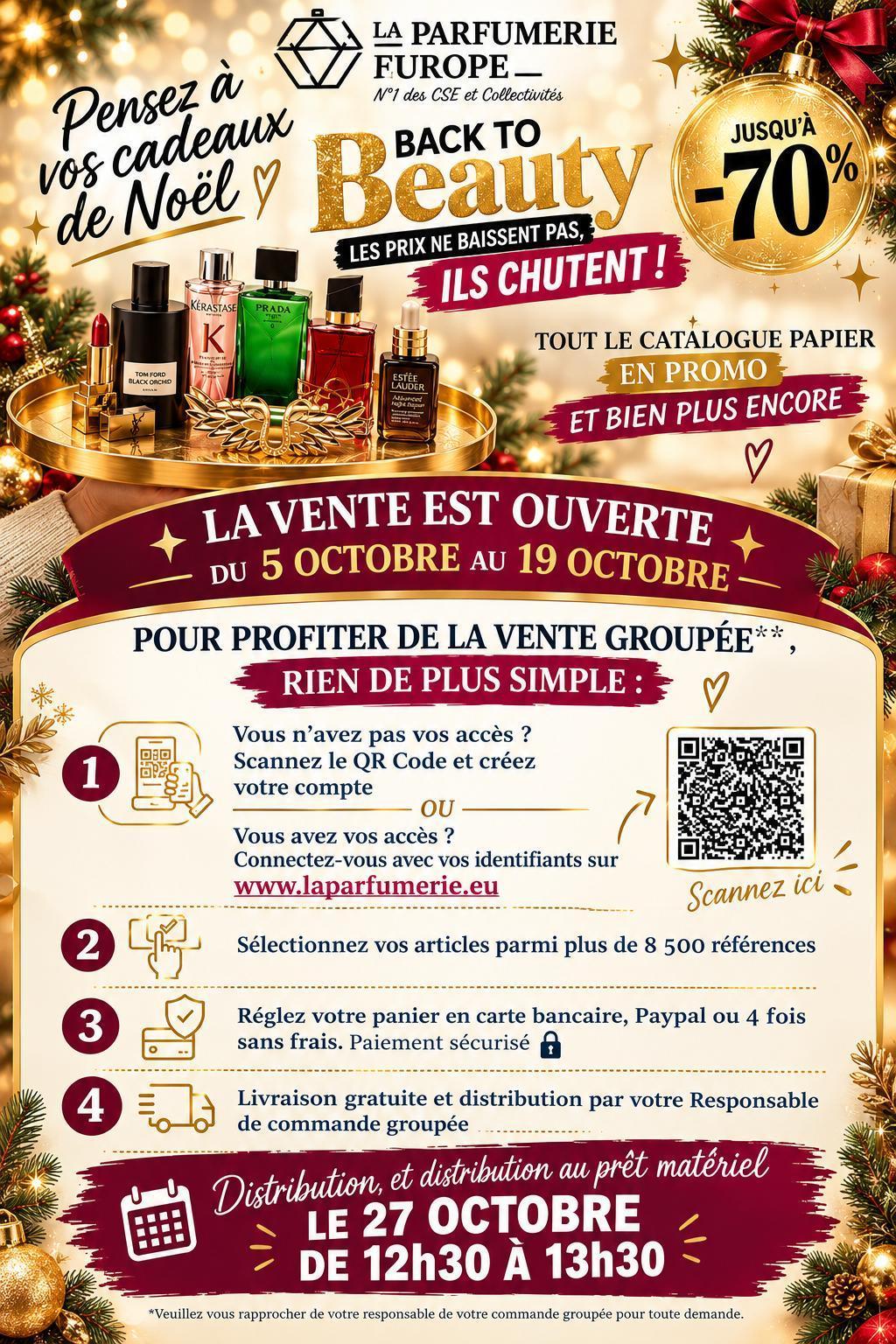 LA PARFUMERIE EUROPE - Noël 2026