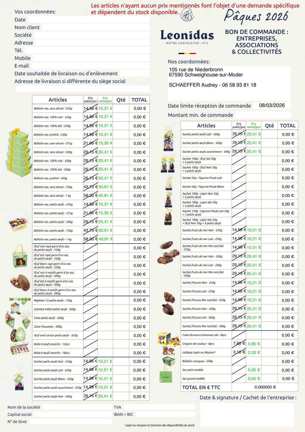 LEONIDAS - Chocolats et gourmandises - Spécial Noël
