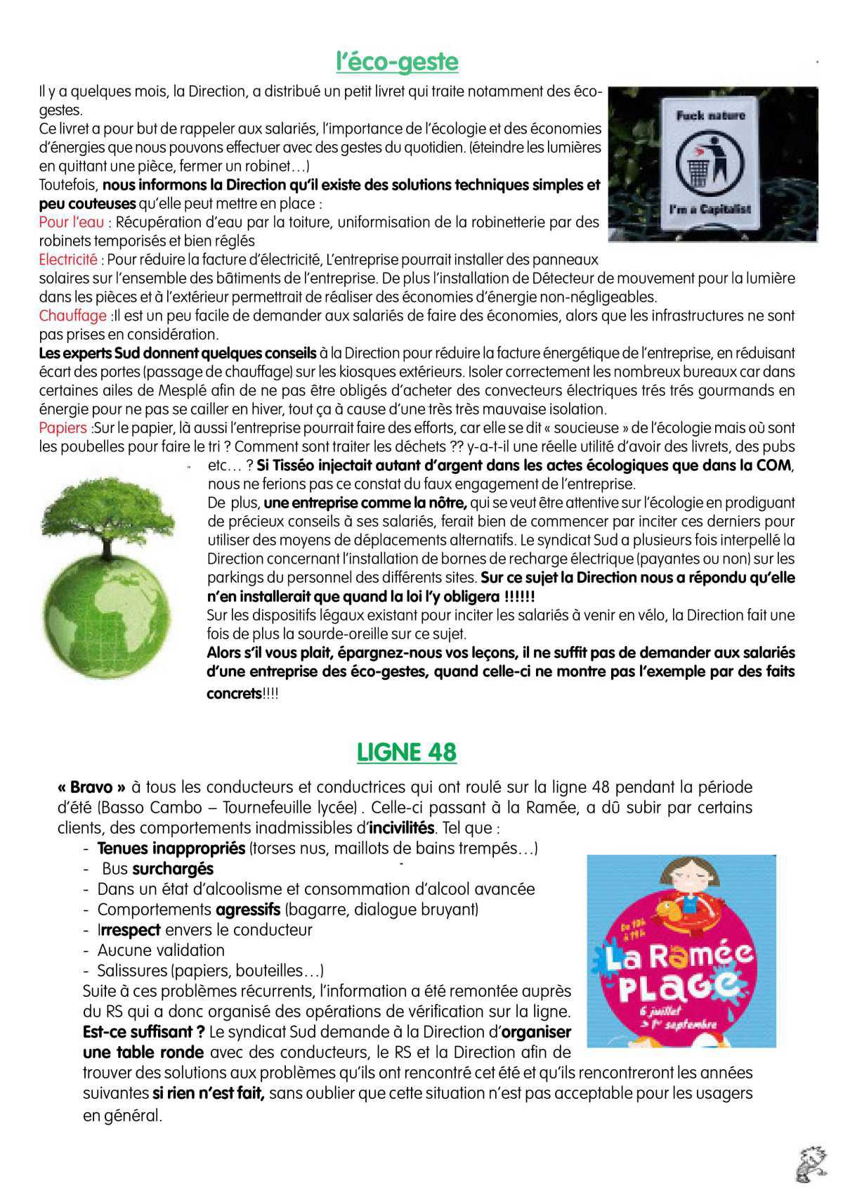  Le tract Sud Toulouse n°486