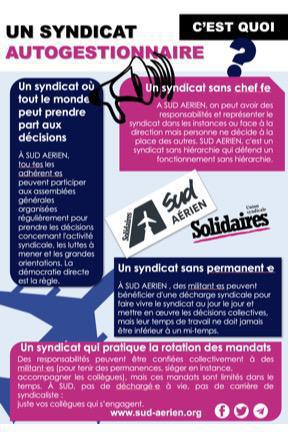 SUD AERIEN : un syndicat autogestionnaire SUD AERIEN : un syndicat autogestionnaire