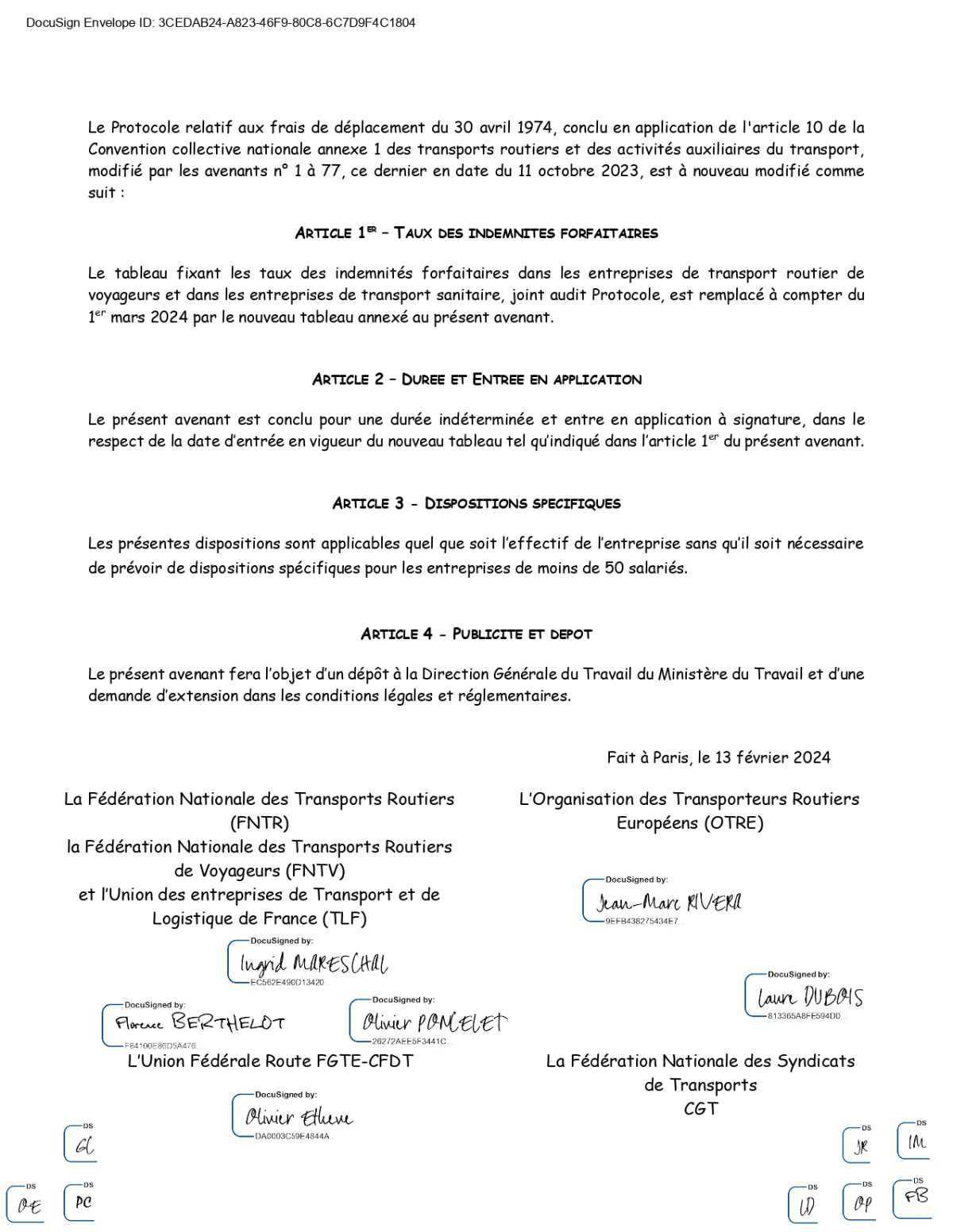 CCTR Transports sanitaires ou de voyageurs // Frais de déplacement au 1er mars 2024 CCTR Transports sanitaires ou de voyageurs // Frais de déplacement au 1er mars 2024