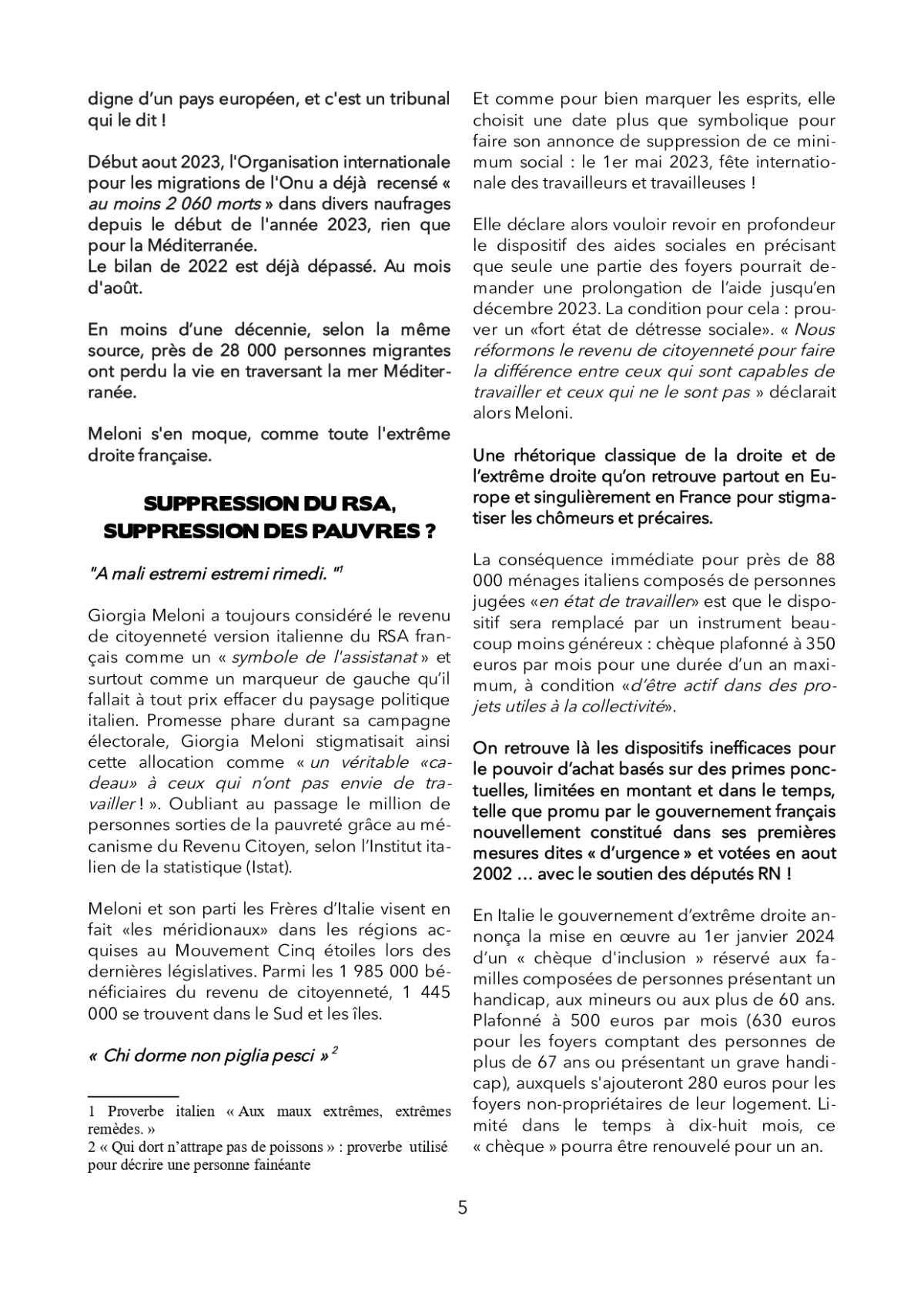Vigilance et initiatives syndicales antifascistes VISA // Dossier # 12