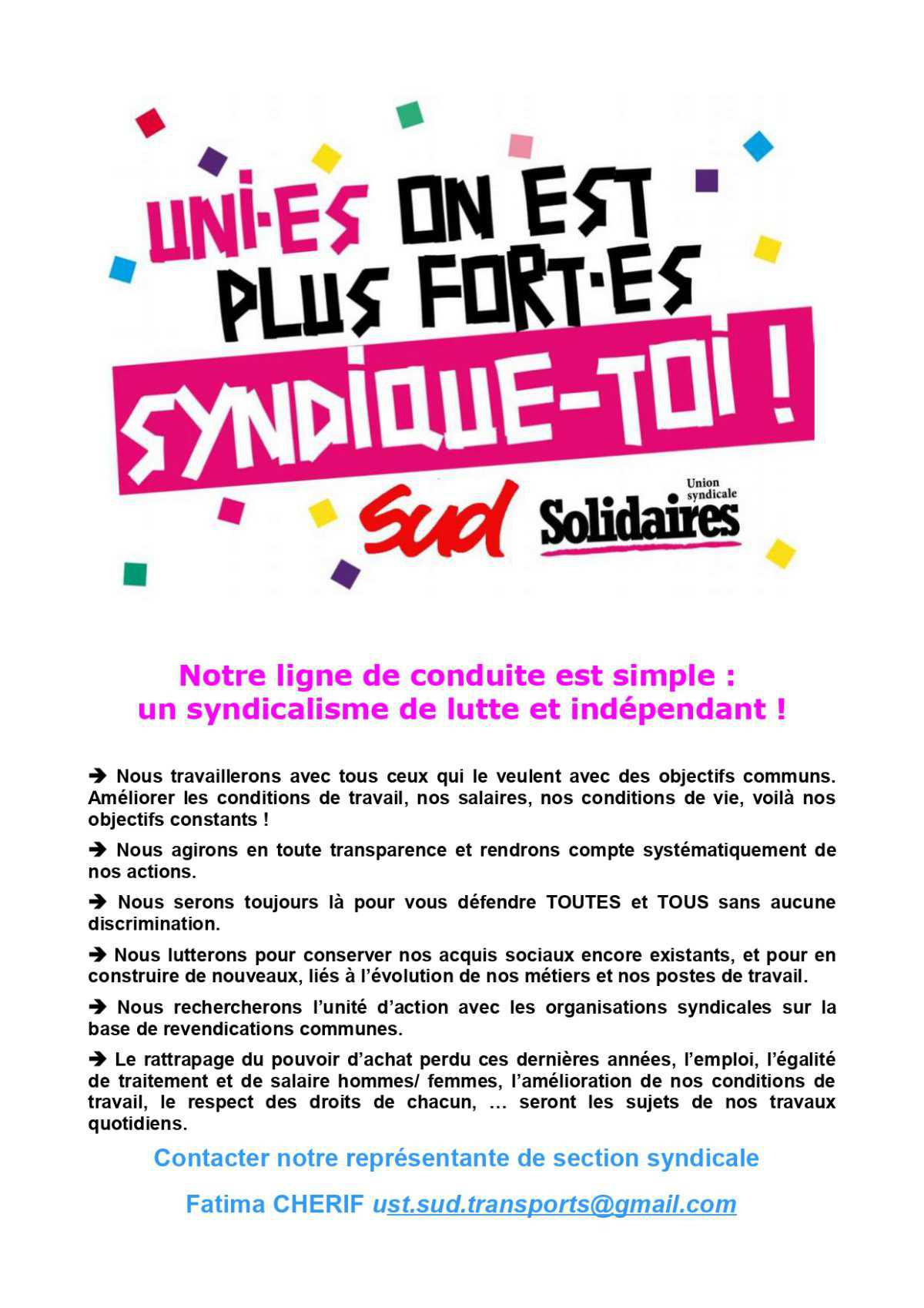 L'Union SUD Transports se développe chez TEMSYS !