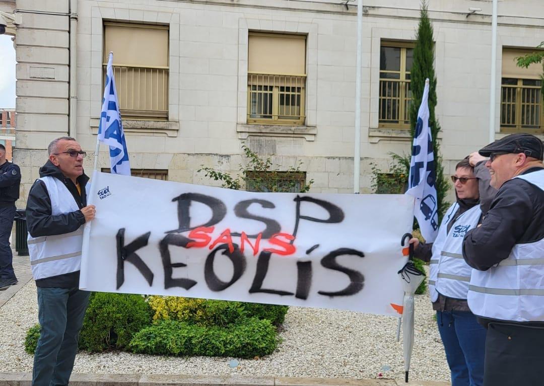 Manifestation de SUD TAO le 30 mai à Orléans : KEOLIS sans DSP !