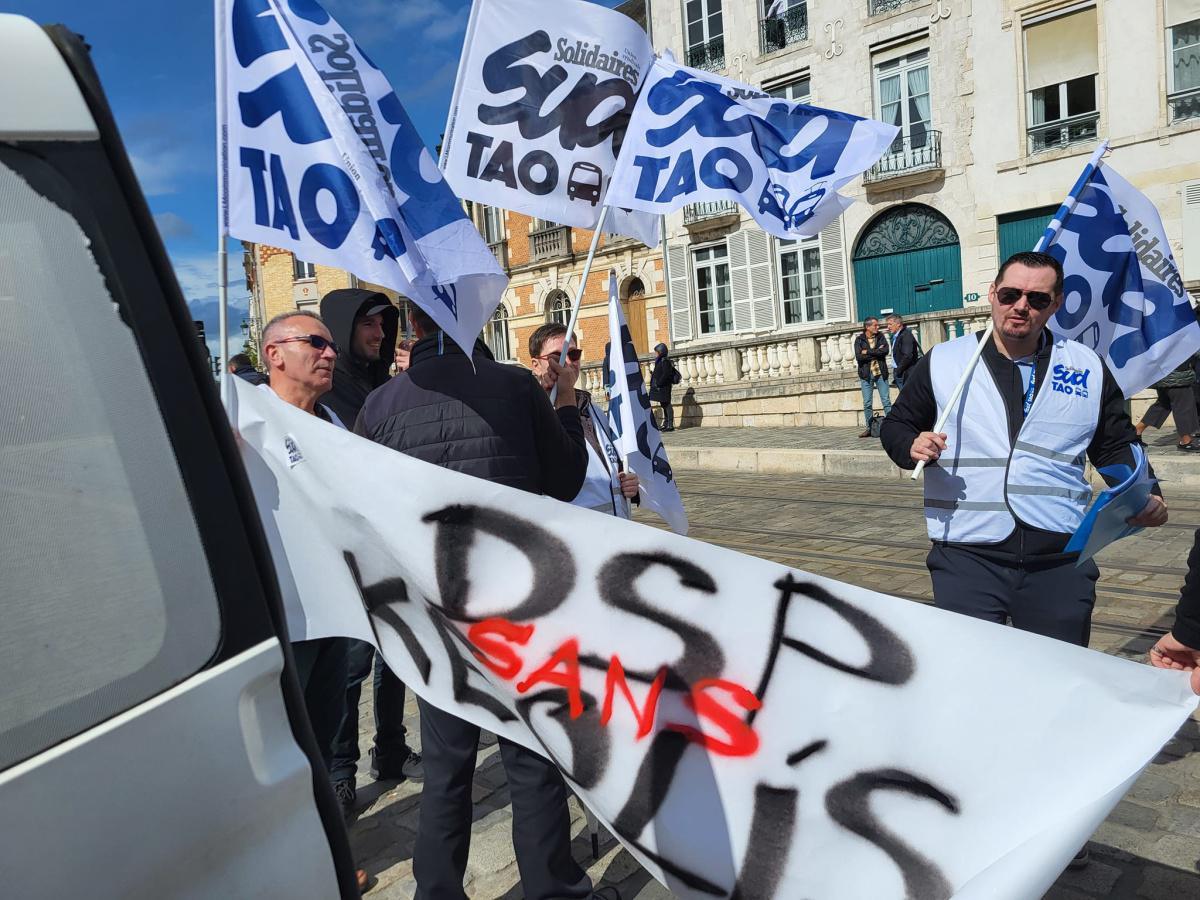 Manifestation de SUD TAO le 30 mai à Orléans : KEOLIS sans DSP !