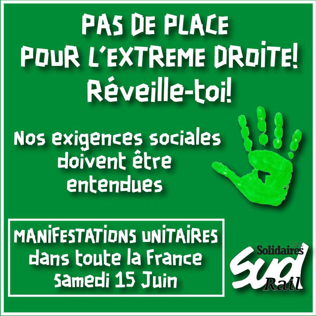 Communiqué des syndicats cheminots // Face à la menace, notre unité !