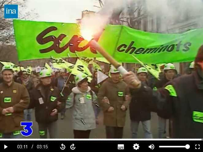 Reportage TV 1996 : Le renouveau syndical : l'émergence du syndicat SUD