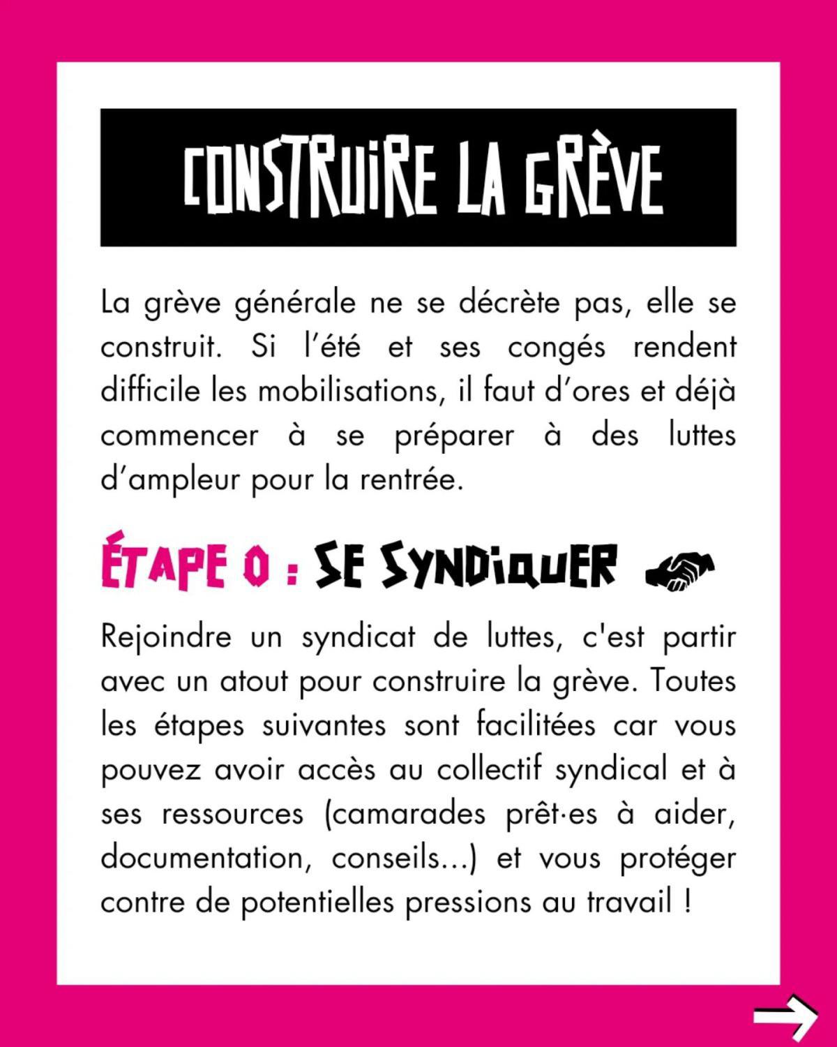 Comment construire la grève générale pour gagner sur nos revendications...