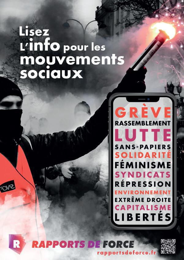 Rapports de force // Des grèves plus nombreuses en France et en Europe en 2023 Rapports de force // Des grèves plus nombreuses en France et en Europe en 2023