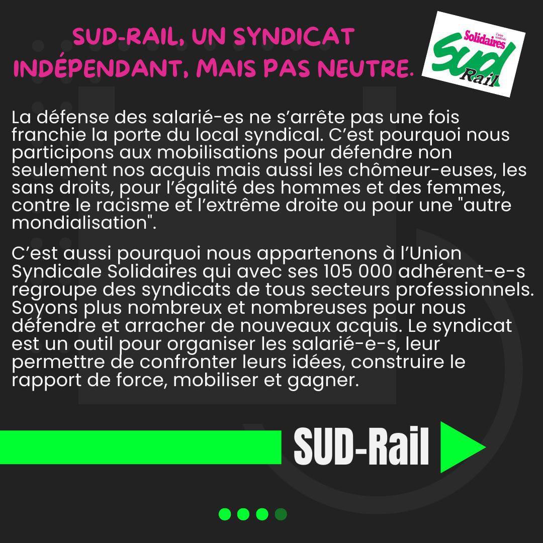 SUD-Rail // Pourquoi se syndiquer ?