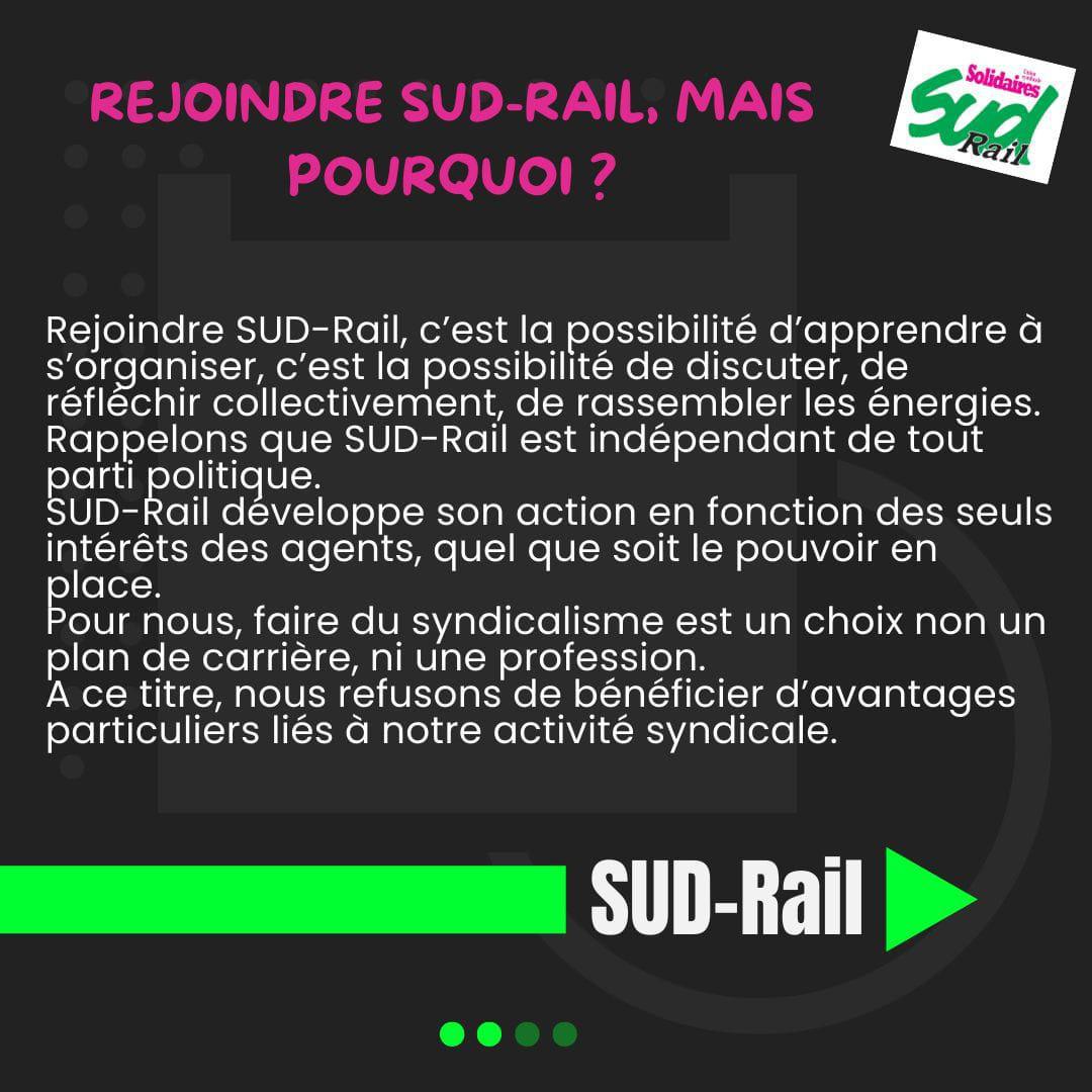 SUD-Rail // Pourquoi se syndiquer ?