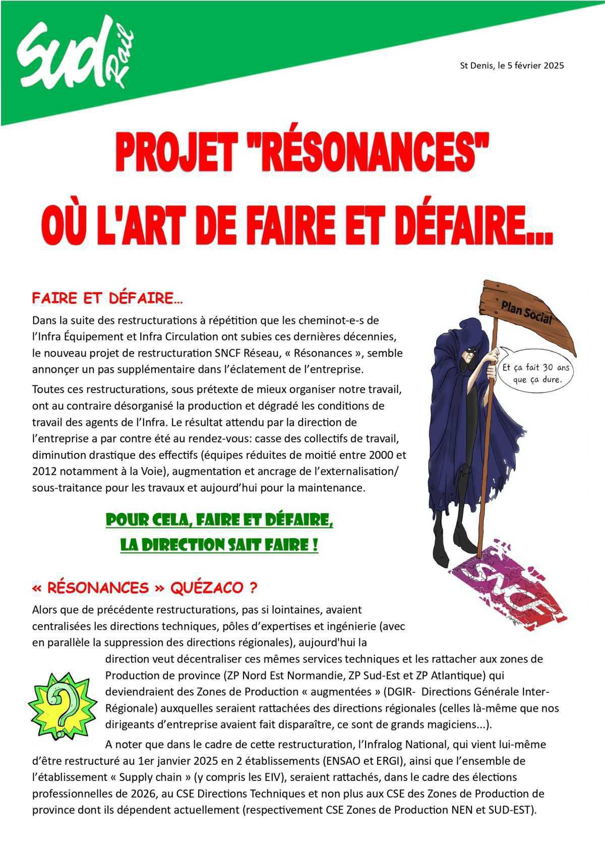 SUD-Rail // Projet "Résonances" où l'art de faire et de défaire...