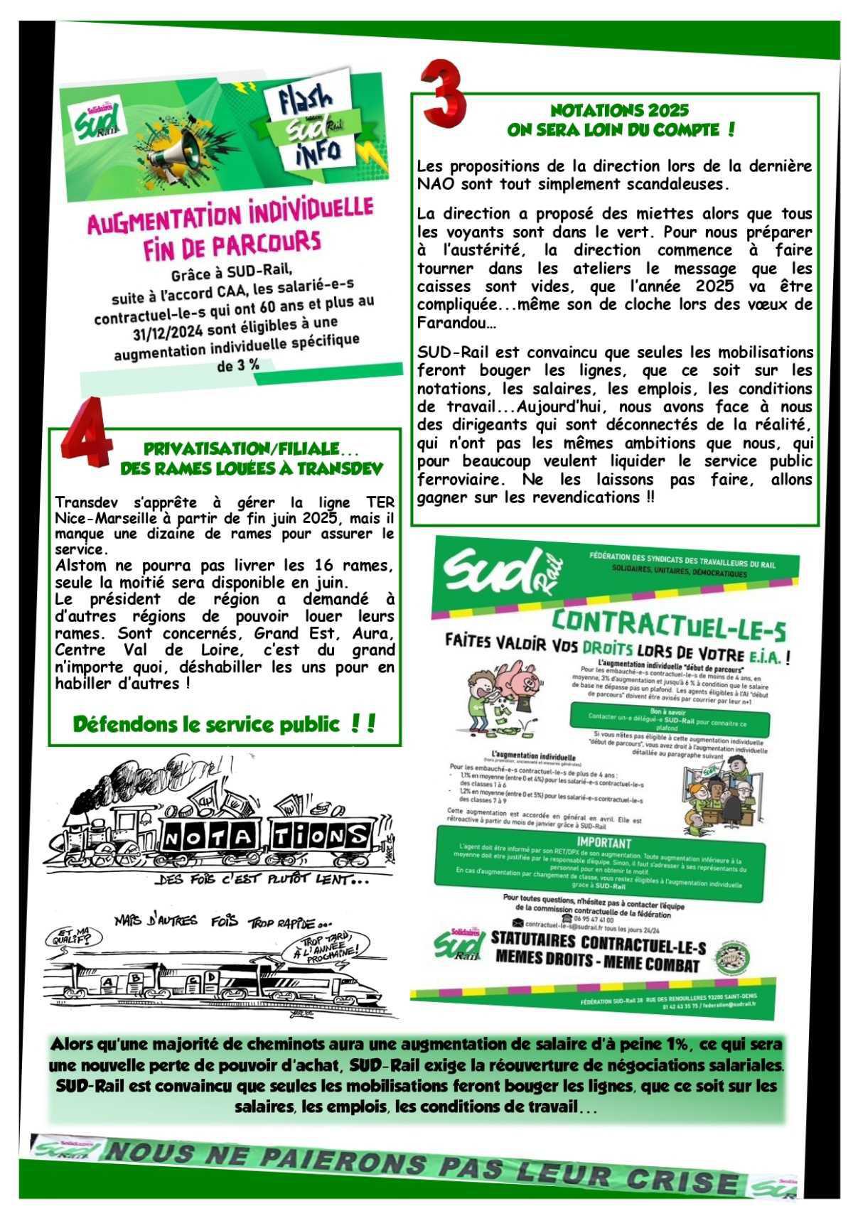 SUD-Rail // L'Actu du Matos # février 2025