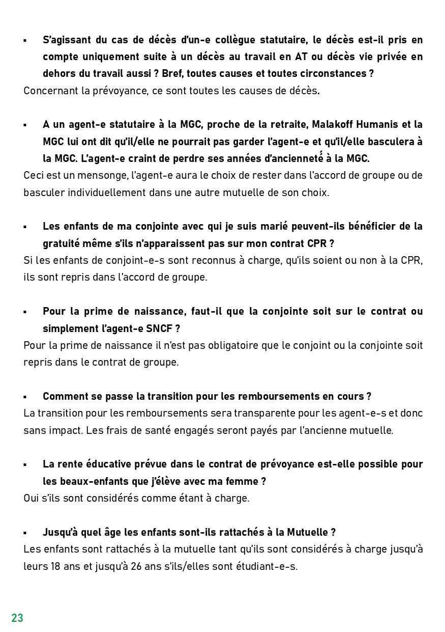 SUD-Rail // Livret Protection Sociale Complémentaire