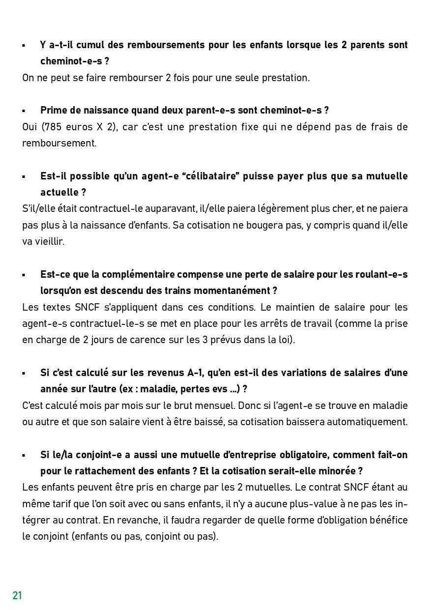 SUD-Rail // Livret Protection Sociale Complémentaire