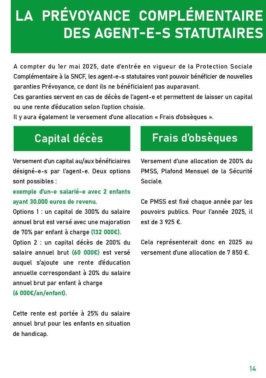 SUD-Rail // Livret Protection Sociale Complémentaire