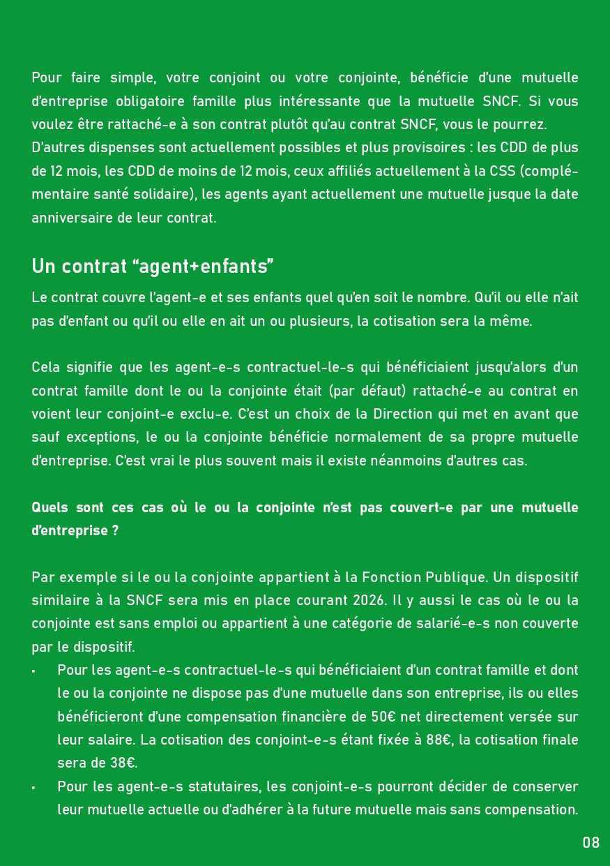 SUD-Rail // Livret Protection Sociale Complémentaire