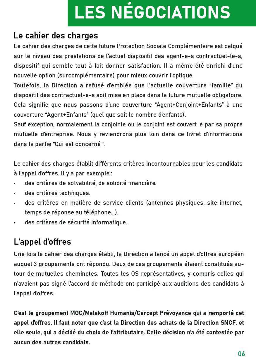 SUD-Rail // Livret Protection Sociale Complémentaire