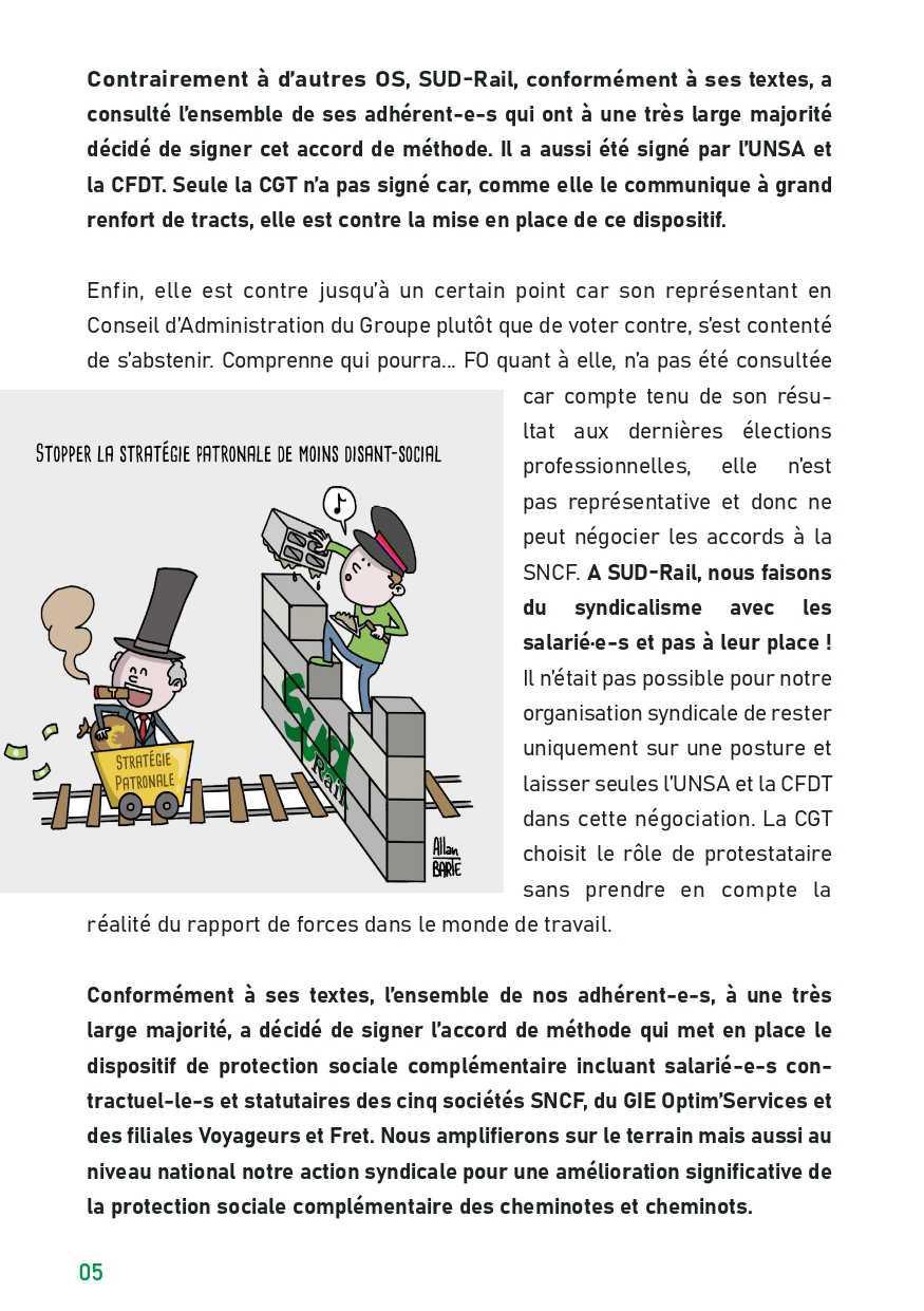 SUD-Rail // Livret Protection Sociale Complémentaire