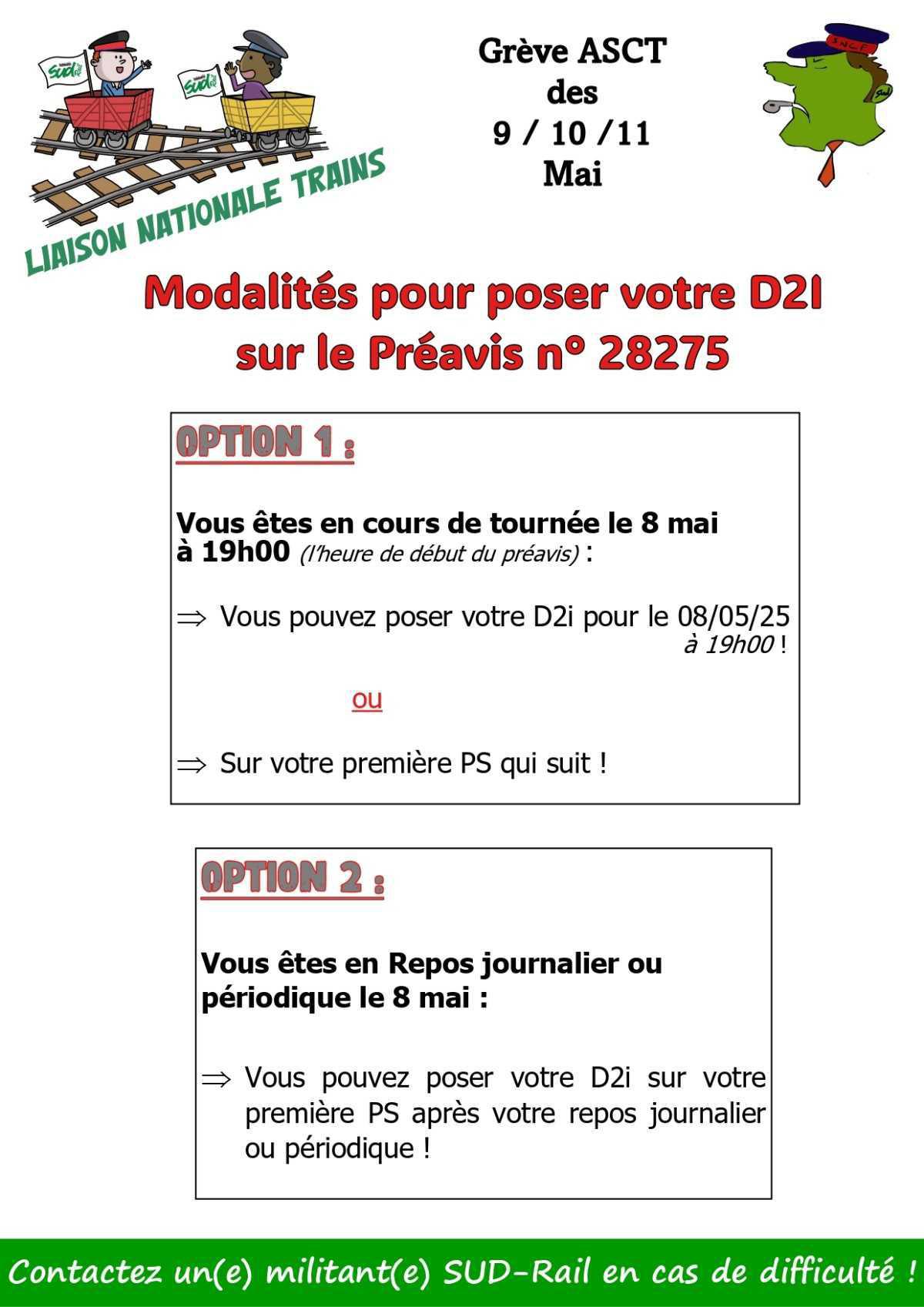 SUD-Rail // La mobilisation des contrôleurs sera forte les 9, 10 et 11 mai !