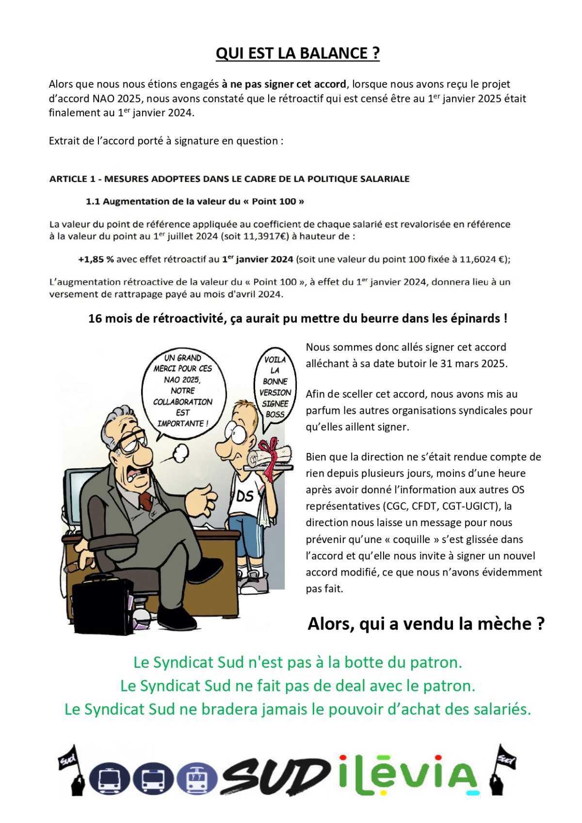 SUD KEOLIS ILEVIA // Tract NAO 2025