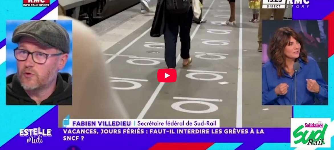 Vidéo // SUD-Rail propose de construire une grève par métiers sur le pont du 8 mai