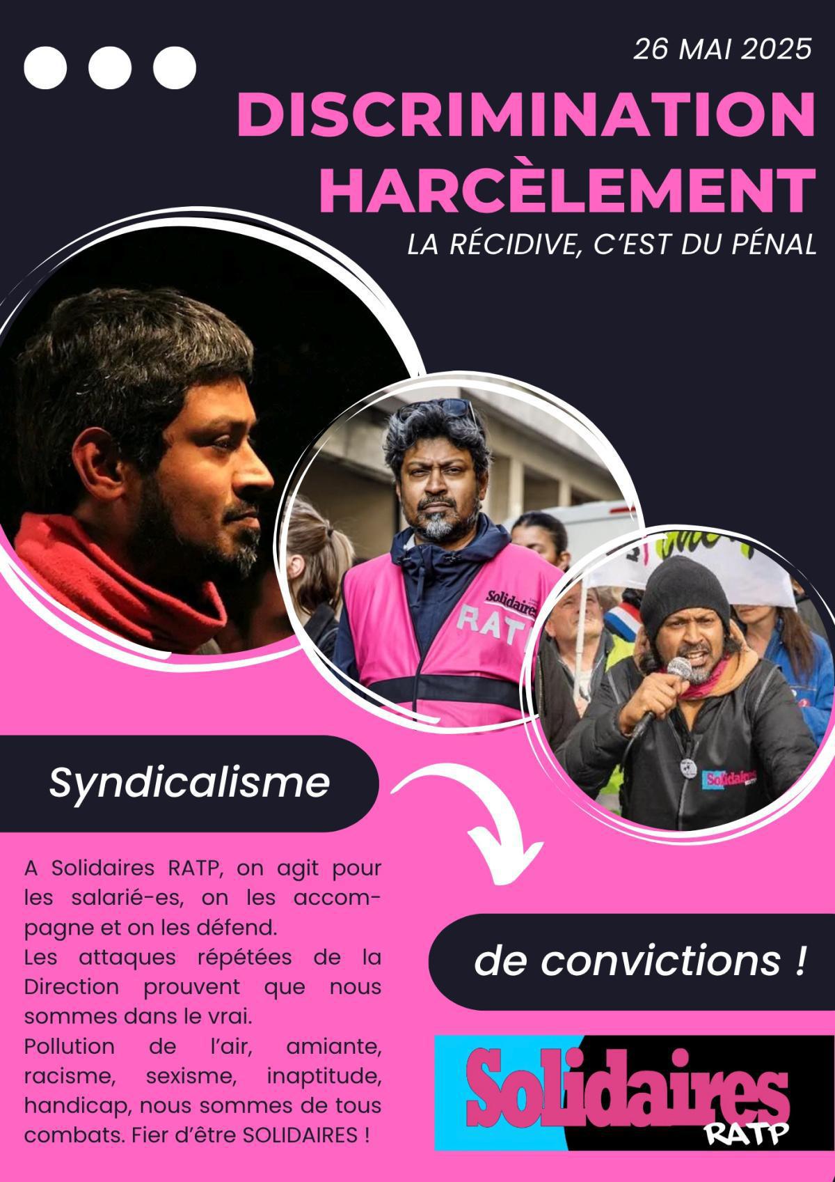 Solidaires RATP // Fier d'être Solidaires !