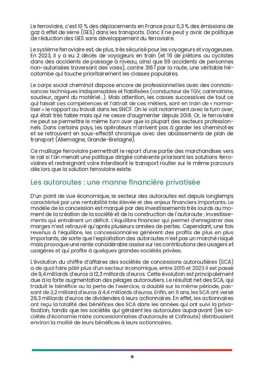 Alliance Écologique et Sociale // Moins de routes, plus de trains