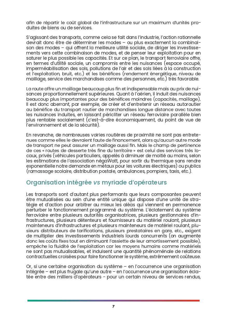 Alliance Écologique et Sociale // Moins de routes, plus de trains