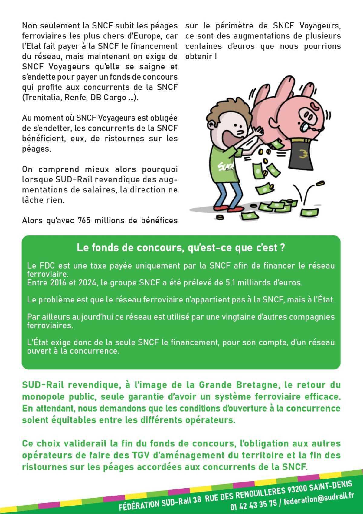SNCF Voyageurs obligée de s'endetter pour payer les promesses de l'État