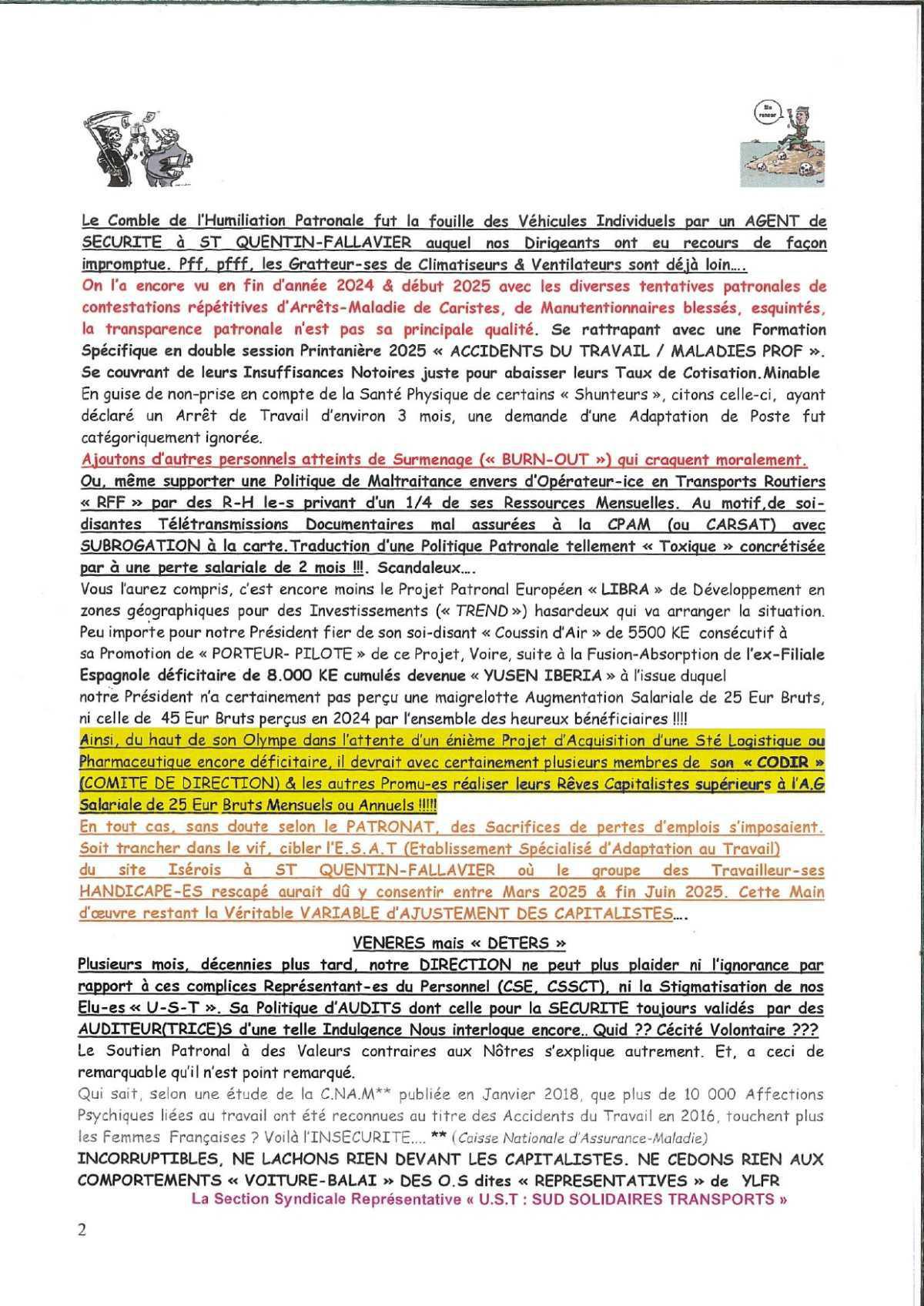 UST SUD YUSEN Logistics // Ça part en quenouille !