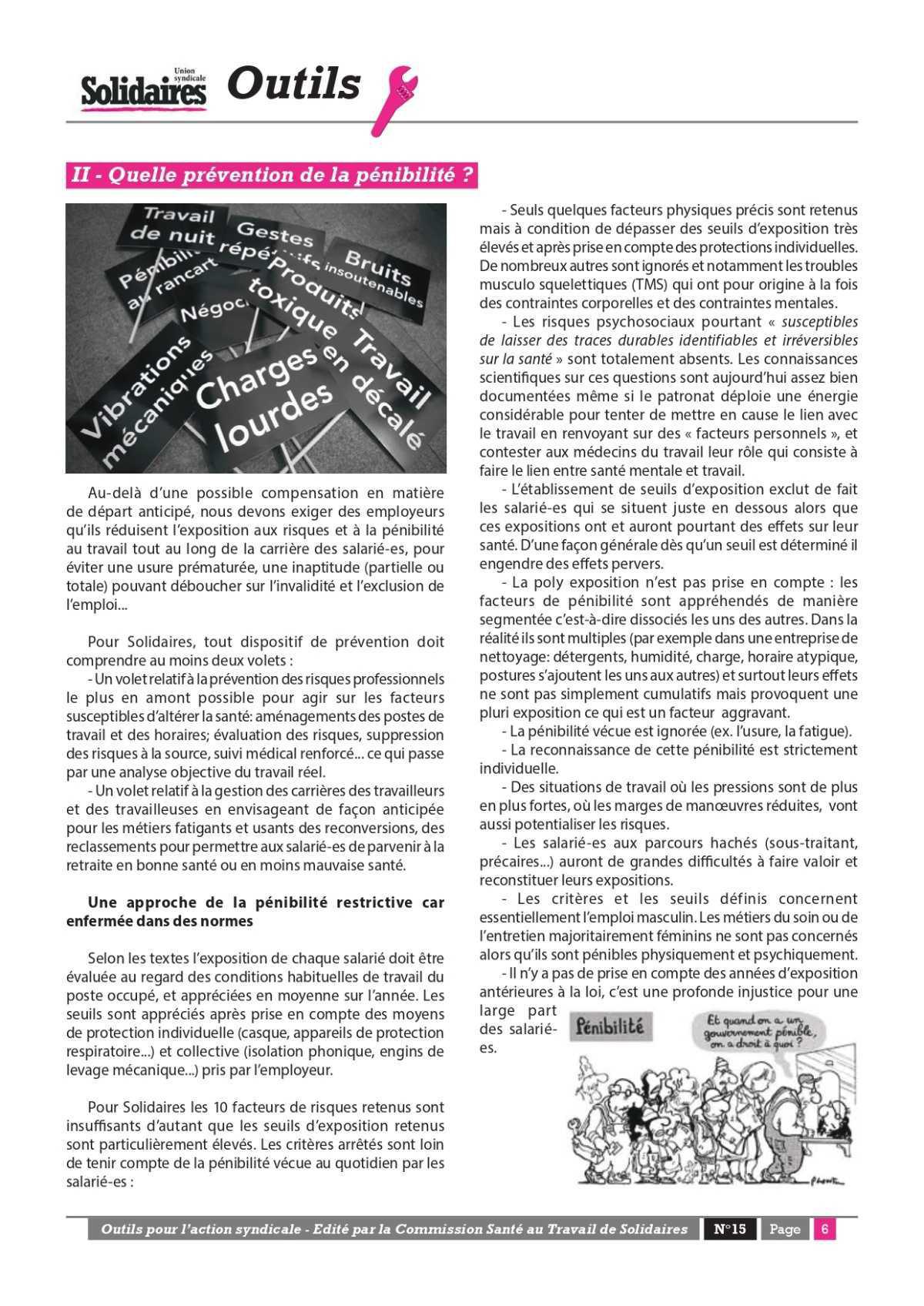 La pénibilité au travail, quelle prise en compte syndicale ?