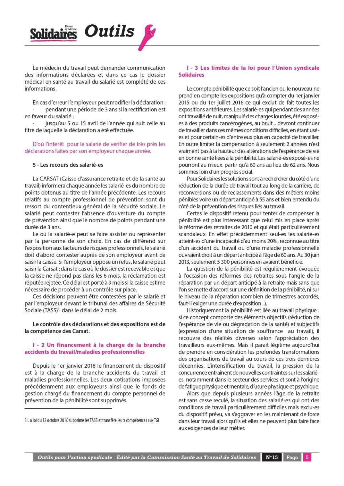 La pénibilité au travail, quelle prise en compte syndicale ?