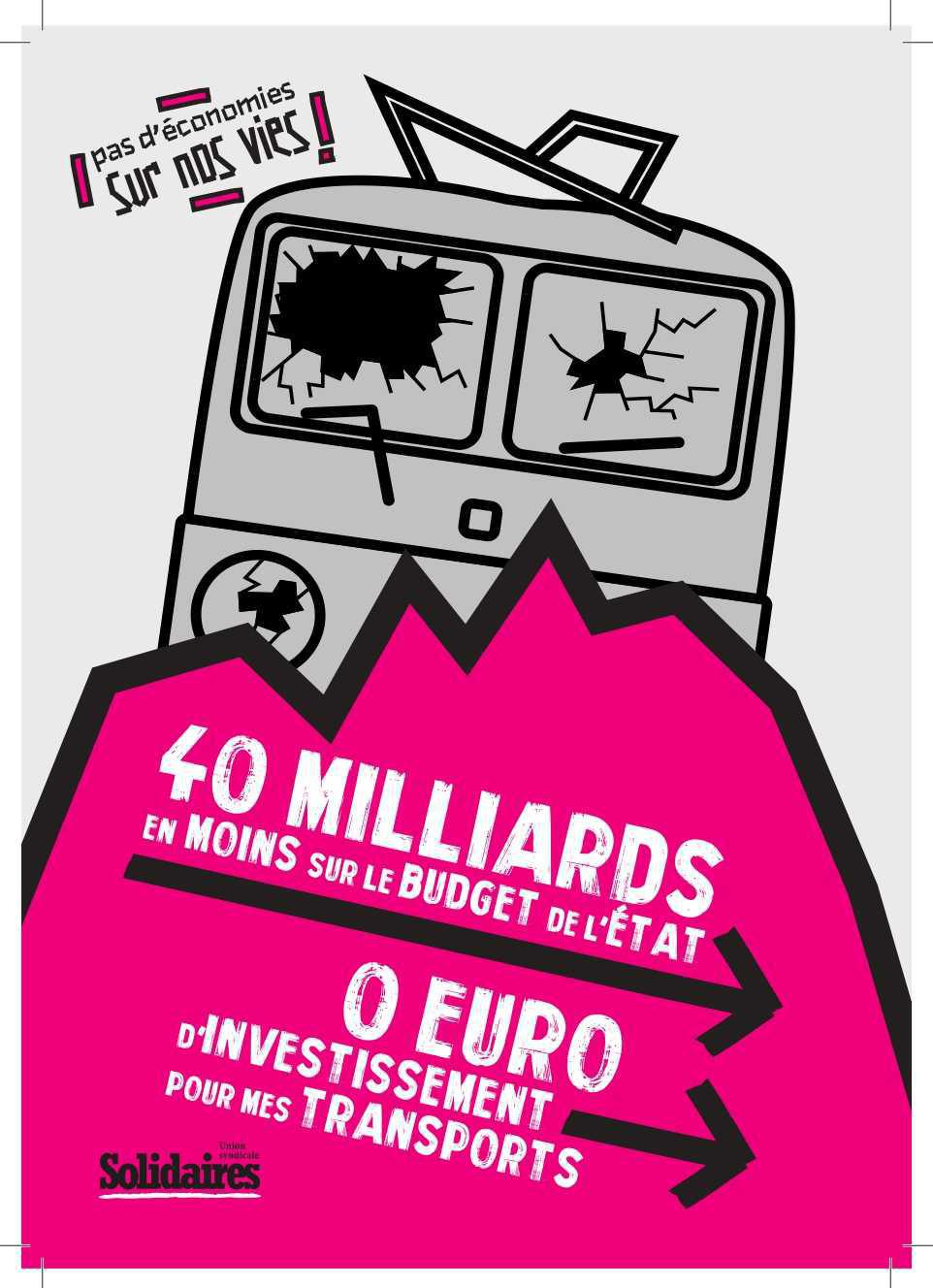 Solidaires // les transports en commun sont un bien... commun