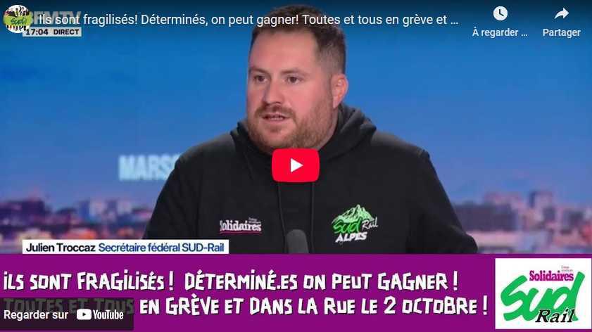Vidéo // Ils sont fragilisés, le 2 octobre, les grévistes peuvent gagner !