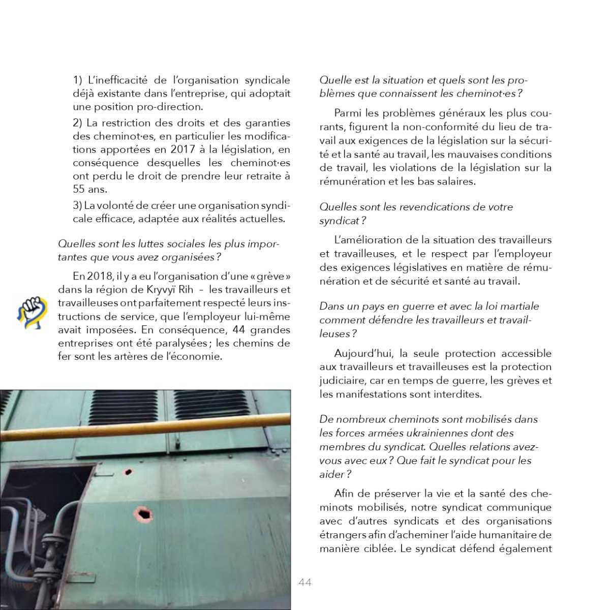 Soutien à l'Ukraine résistante // La bataille du Rail