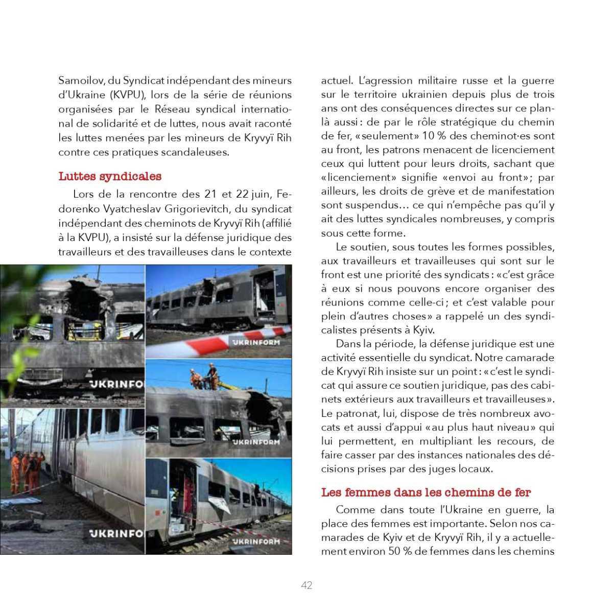 Soutien à l'Ukraine résistante // La bataille du Rail