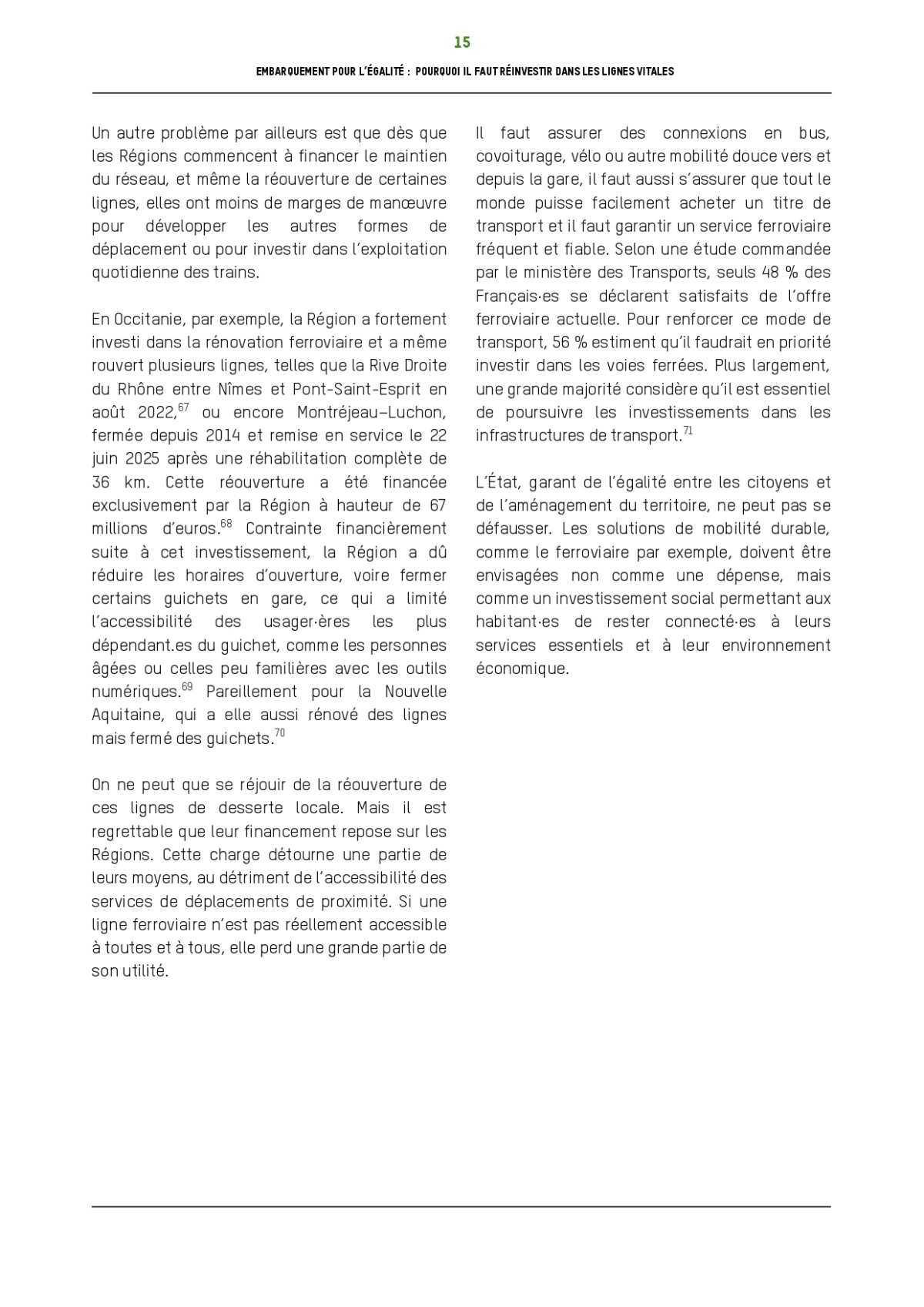 Brochure Embarquement pour l'égalité