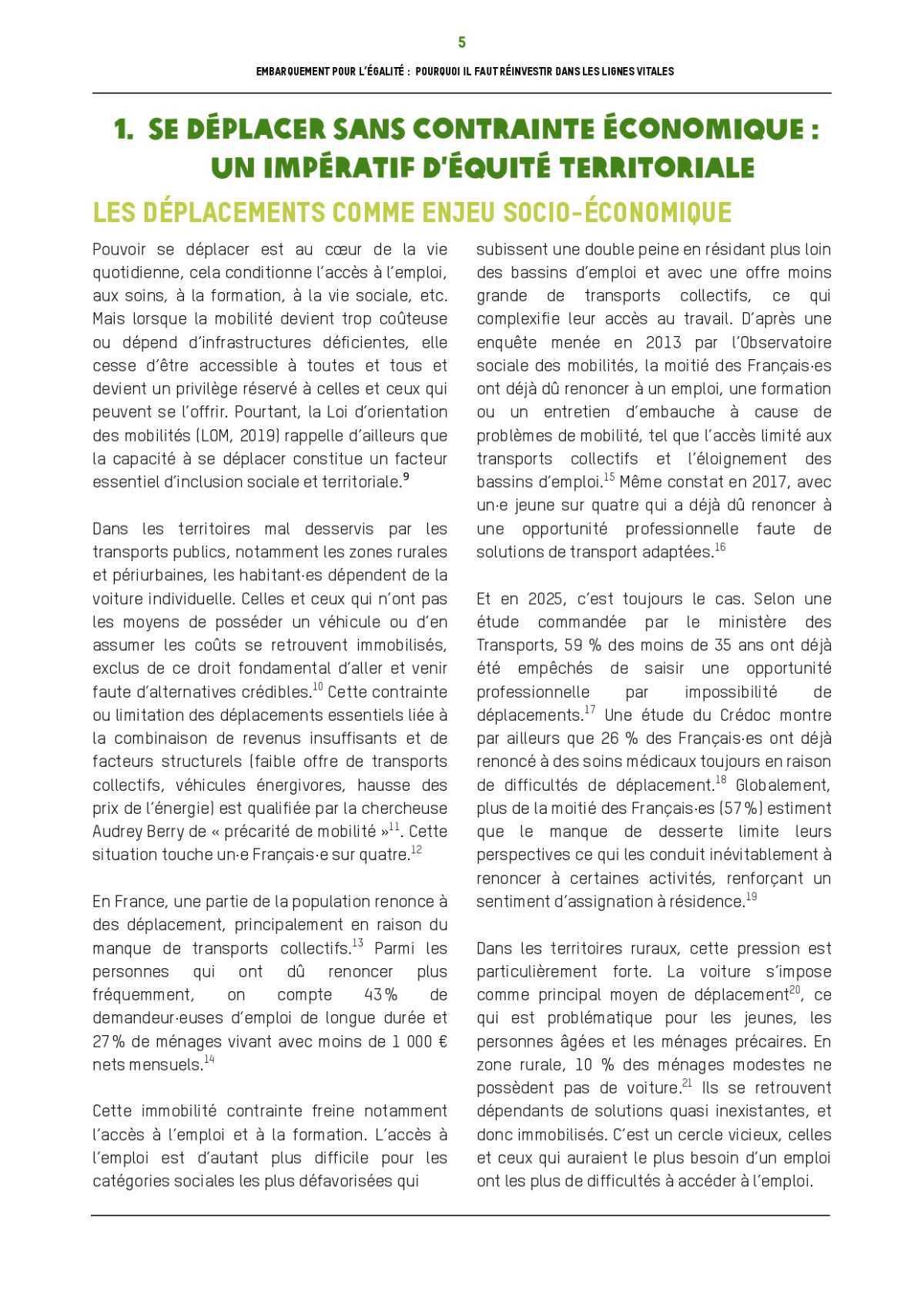 Brochure Embarquement pour l'égalité