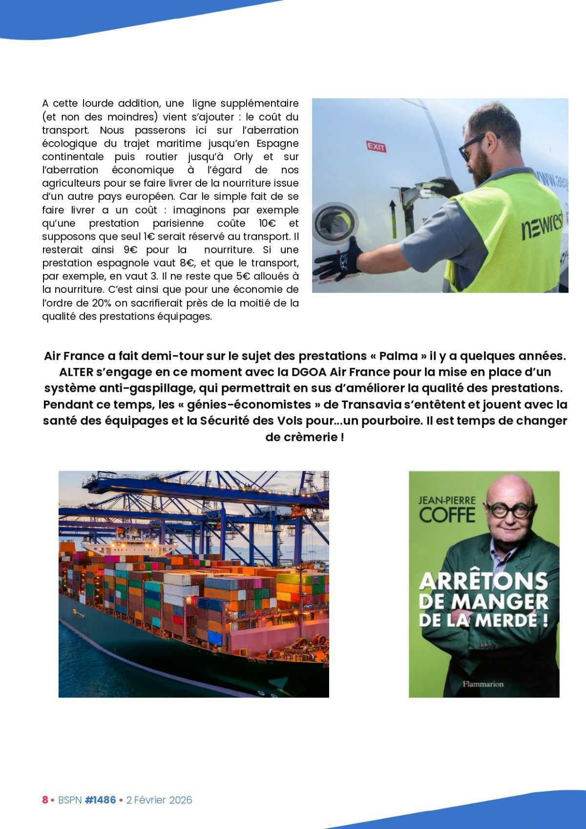 ALTER // Bulletin Syndical du Personnel Naviguant # 1486