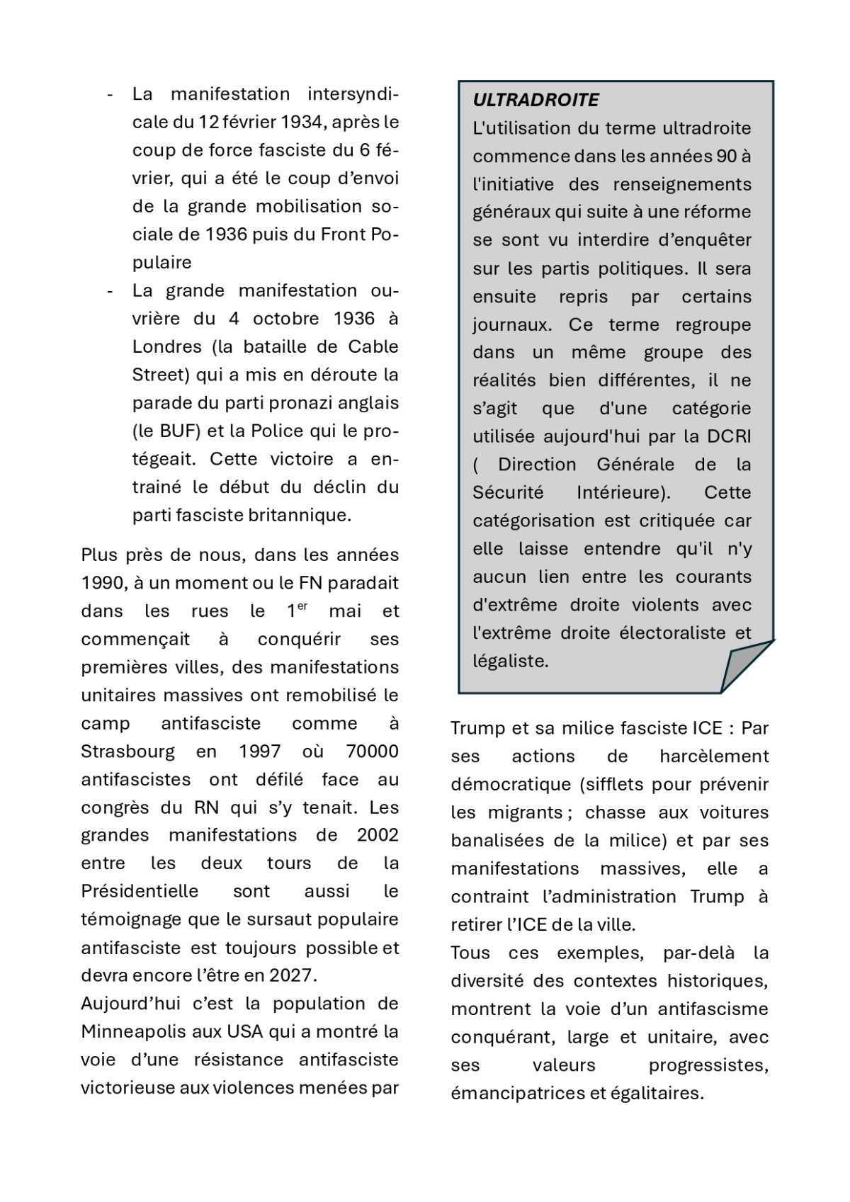 VISA // L'antifascisme, une nécessité face aux violences de l'extrême-droite