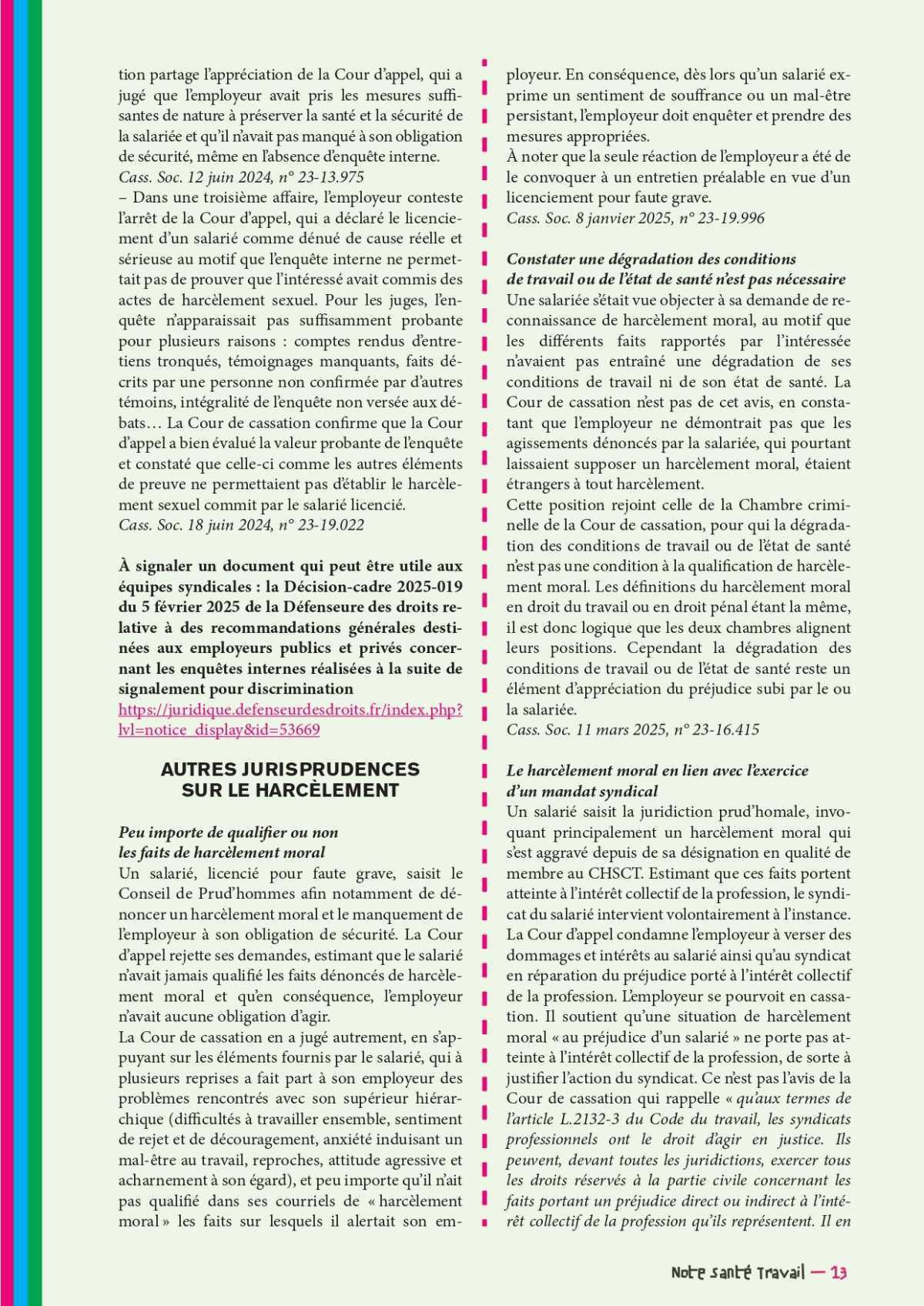 Solidaires sur les conditions de travail // Et Voilà # 76 mars 2026