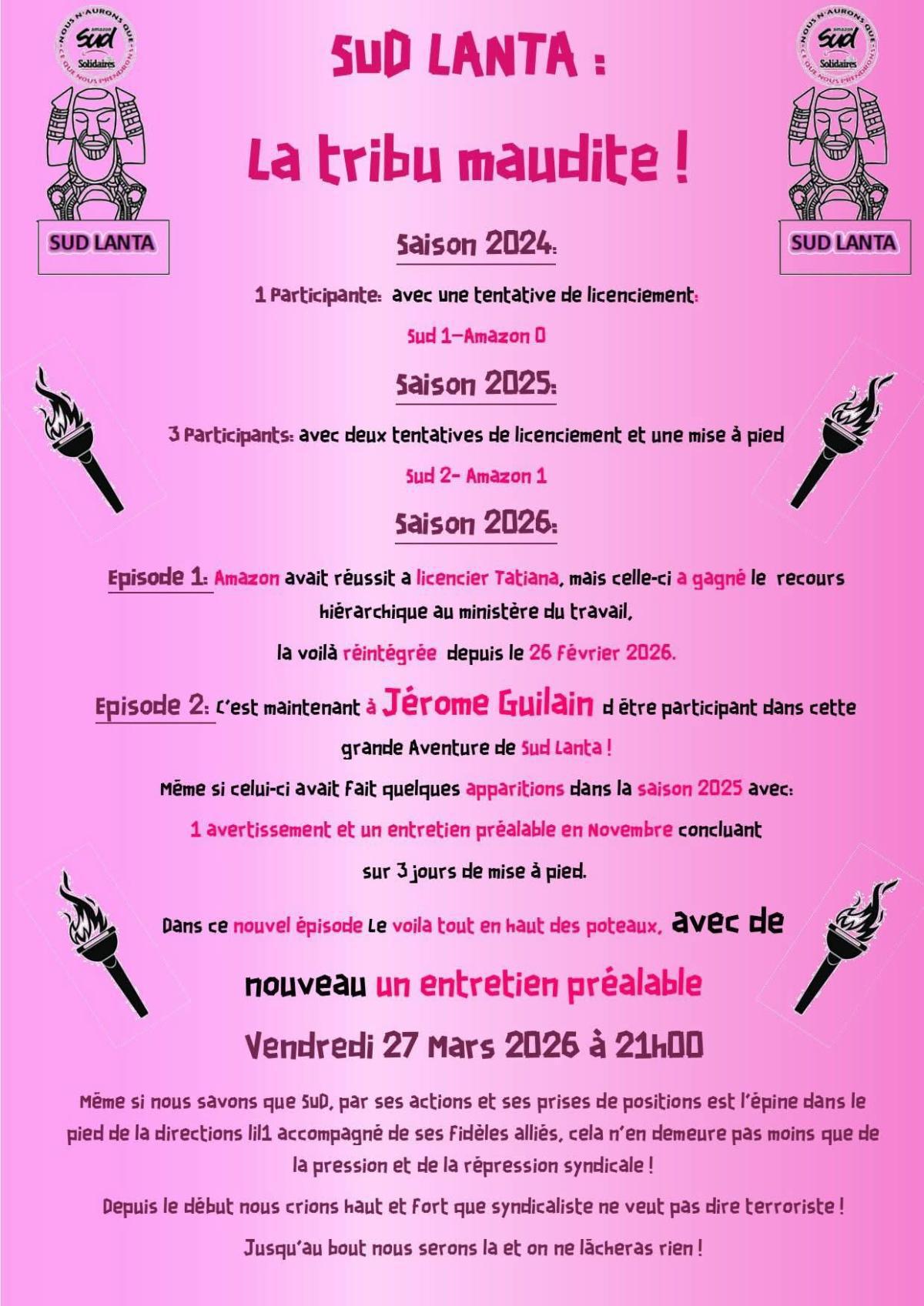 SUD AMAZON LIL1 // SUD LANTA : la tribu maudite !